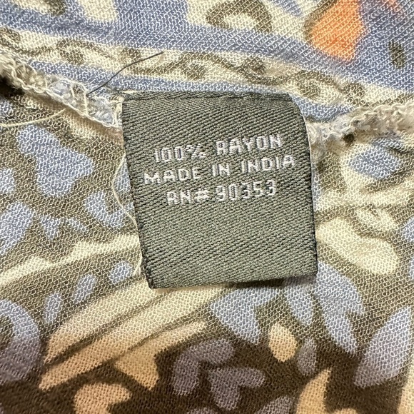 J Gee Off Shoulder Bohemian Dress size 2X - Picture 8 of 8